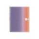CUADERNO ESPIRAL MIQUELRIUS DIN A4 120 HOJAS 70 GR CUADRO 5 MM TAPA POLIPROPILENO AURORA PROVENCE