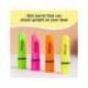 ROTULADOR BIC FLAT FLUORESCENTE NARANJA NEON CAJA DE 12 UNIDADES