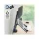 BRAZO PARA MONITOR Y PORTATIL LEITZ ERGO SPACESAVING DUAL GRIS OSCURO