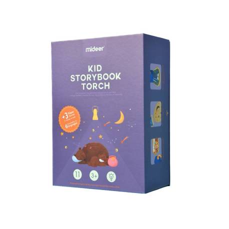 JUEGO MIDEER ANTORCHA KIDS STORIBOOK CON 12 CUENTOS