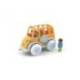 JUEGO ANDREU TOYS ECOLINE MIDI BUS ESCOLAR + 1 CONDUCTOR + 2 FIGURAS