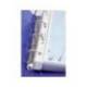 FUNDA MULTITALADRO DURABLE PREMIUM DIN A4 POLIPROPILENO 80 MC CRISTAL BOLSA DE 100 UNIDADES