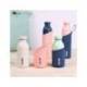 BOTELLA PORTALIQUIDOS MILAN ACERO INOXIDABLE TERMO COLOR ROSA 591 ML