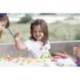 JUEGO JOVI RODILLO PARA PLASTILINA + 12 MOLDES FORMAS SURTIDAS