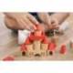 JUEGO MINILAND DE CONSTRUCCCION 100 PIEZAS MATERIAL MADERA ECOLOGICA