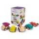 JUEGO MINILAND SET DE 5 MINIMOBILES FABRICADOS EN MATERIAL ECO FRIENDLY 150X210X150 MM