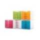 FICHERO CAJONES DE SOBREMESA ARCHIVO 2000 APILABLE 5 CAJONES FUCSIA TRANSLUCIDO 260X270X340 MM