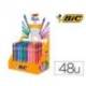 BOLIGRAFO BIC GELOCITY QUICKDRY EXPOSITOR DE 48 UNIDADES