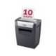 Destructora de documentos Rexel Momentum X410 en partículas 10 hojas 23 L Nivel de seguridad 4 en Negro