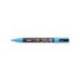 ROTULADOR UNI POSCA PC-3M AZUL CLARO