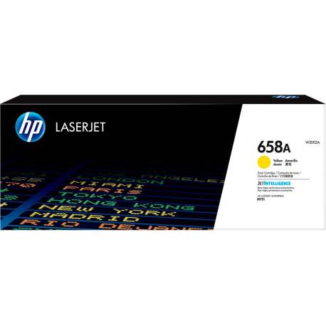 TONER HP 658A ENTERPRISE M751 AMARILLO 6000 PAGINAS