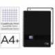 CUADERNO ESPIRAL OXFORD EUROPEANBOOK 1 LIVE&GO TAPA PLASTICO DIN A4+ 80 HOJAS CUADRO 5 MM COLOR NEGRO