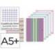 CUADERNO ESPIRAL OXFORD EUROPEANBOOK 4 TAPA EXTRADURA DIN A5+ 120 HOJAS CUADRO 5 MM