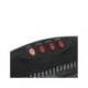 ESTUFA DE CUARZO BLAUPUNKT 1200W TRES NIVELES POTENCIA FUNCION OSCILANTE COLOR NEGRO