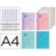 CUADERNO ESPIRAL OXFORD EUROPEANBOOK 10 TAPA EXTRADURA DIN A4 200 HOJAS CUADRO 5 MM
