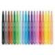 ROTULADOR MAPED COLOR PEPS LONG LIFE LAVABLE PUNTA MEDIA CAJA DE 18 UNIDADES COLORES SURTIDOS