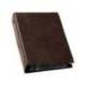 Tarjetero Durable polipropileno color marron 57x90mm