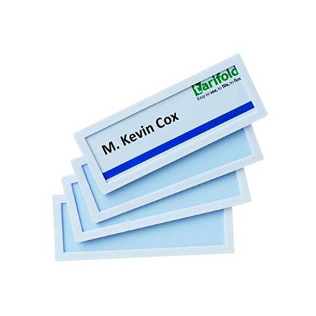 Identificador para puertas-pared Color Blanco 120x45 MM