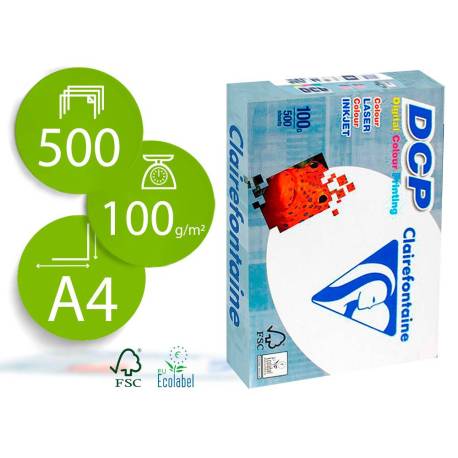 Papel multifuncion laser color DCP Din A4 100 g/m2