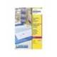 Etiquetas adhesivas marca Avery din A4 imprimibles transparente 38,1 x 21,2 mm
