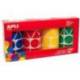 Gomets gigantes pack de 4 colores
