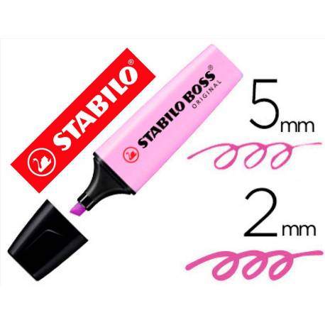 Rotulador Stabilo Boss Pastel Brisa Violeta