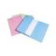 Subcarpeta Cartulina Lustrada DIN A4 Exacompta con bolsa Colores Surtidos 220 gr 50 unidades