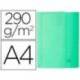 Subcarpeta Cartulina Reciclada DIN A4 Exacompta con bolsa Verde 290 gr