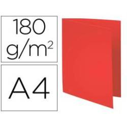Subcarpeta Cartulina Reciclada DIN A4 Exacompta Rojo 170 gr