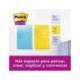 Bloc Quita y Pon Post-It ® Super Sticky 149X98 mm Colores Neon XXL