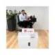 Destructora de Documentos HSM Shredstar X8 Corte en partículas 8 Hojas 18L Nivel seguridad P-4 en Blanco