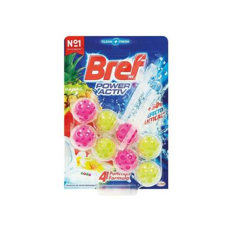 Desinfectante y ambientador marca Bref wc natural