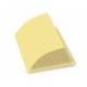 Subcarpetas de cartulina Gio folio amarillo pastel 180 g/m2