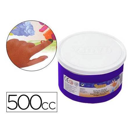 Pintura de dedos Jovi 500 cc color violeta