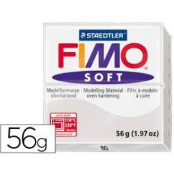 Pasta para modelar Staedtler Fimo soft Color gris 56 gr