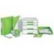 Grapadora marca Petrus Wow 635 verde