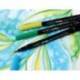 Rotulador Lyra Duo Aqua Brush Art Pen doble punta fina y pincel Caja 24 unidades