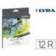 Rotulador Lyra Duo Aqua Brush Art Pen doble punta fina y pincel caja 12 unidades