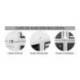 Modulo 5 cajones sobremesa marca Archivo 2000 gris