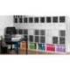 Modulo 5 cajones sobremesa marca Archivo 2000 gris
