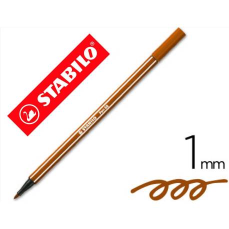 Rotulador Stabilo pen 68/45 Color Marrón 1 mm