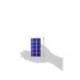 Gomets Apli cuadrados color azul 20x20mm