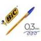 Boligrafo Bic Cristal Naranja color azul 0,30 mm