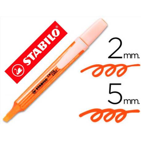 Rotulador Swing Cool Stabilo Naranja