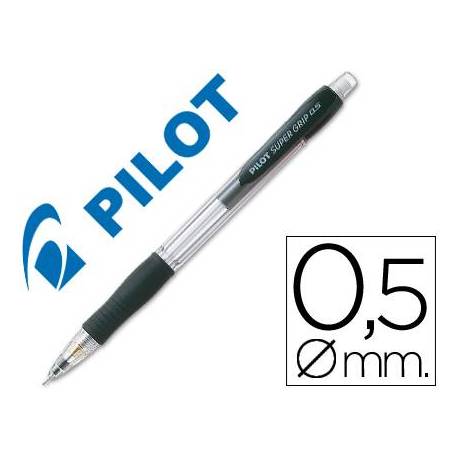 Portaminas Pilot Super Grip color negro