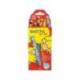 Lapices de colores Giotto redondos bebe caja 6 lapices 104 mm