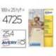 Etiquetas Adhesivas Removibles Avery