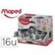 Goma para carboncillo Maped. Cajita con 18 gomas