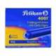 Tinta para plumas pelikan azul real caja 6 cartuchos