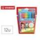 Rotulador Stabilo Power Punta Gruesa Caja 12 colores